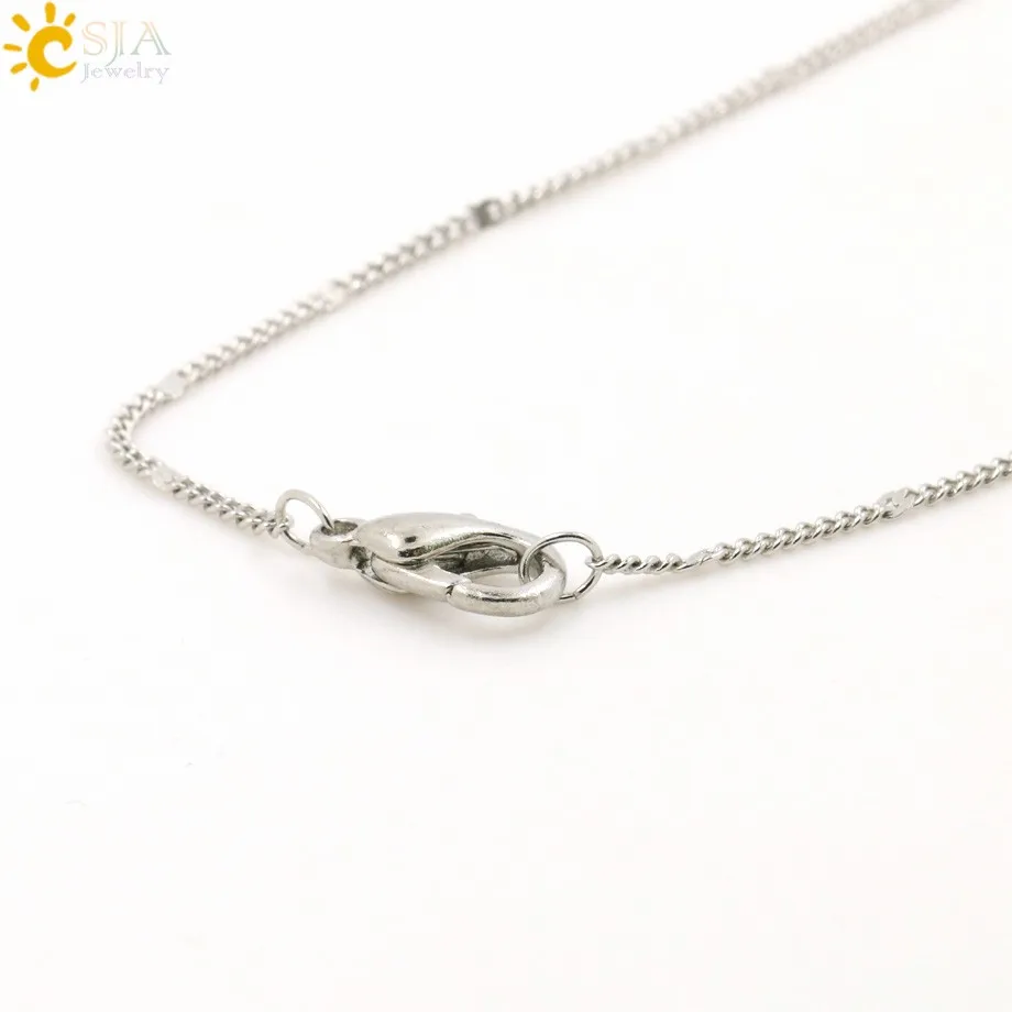 7 Chakra Healing Point Dowsing Pendant Necklace