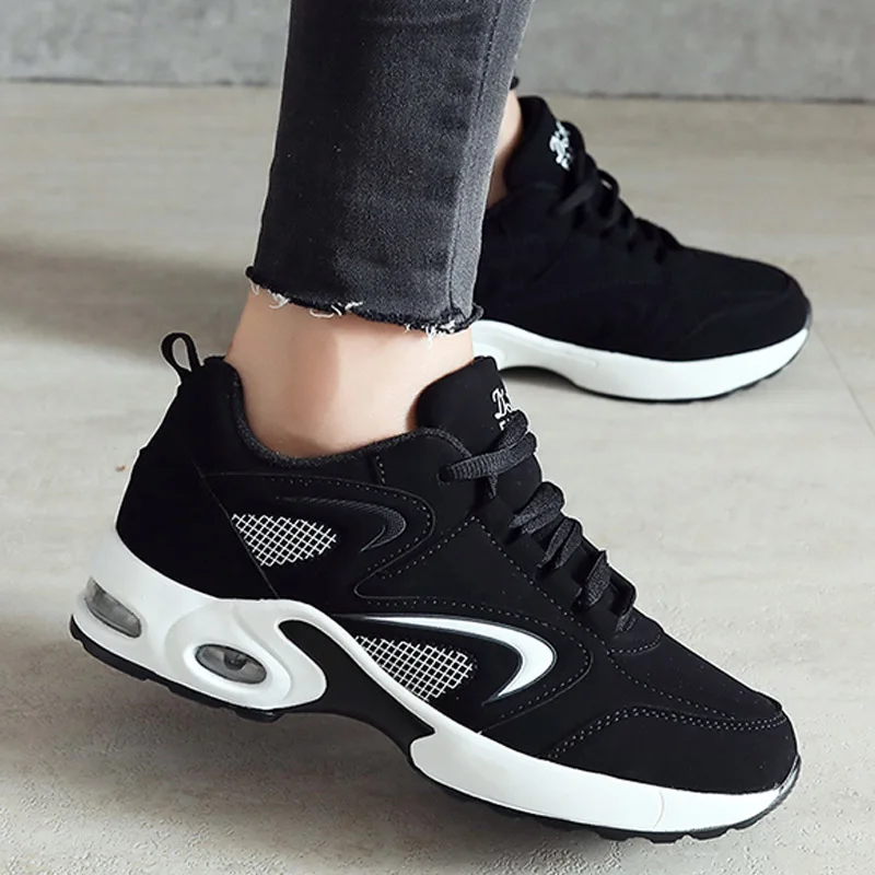 

Brand Fashion Women Shoes Platform Sneakers 2018 high Increased Casual Shoes Designer walking Shoes zapatos de muj Basket Femme
