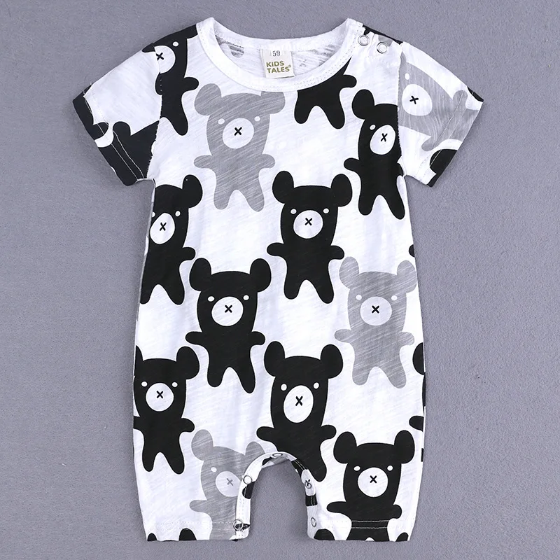 

Baby Rompers Jumpsuit For Baby Boy Girls Clothes Summer Newborn baby Clothing Short Sleeve Jumpsuits Cotton Baby Cotton Rompers