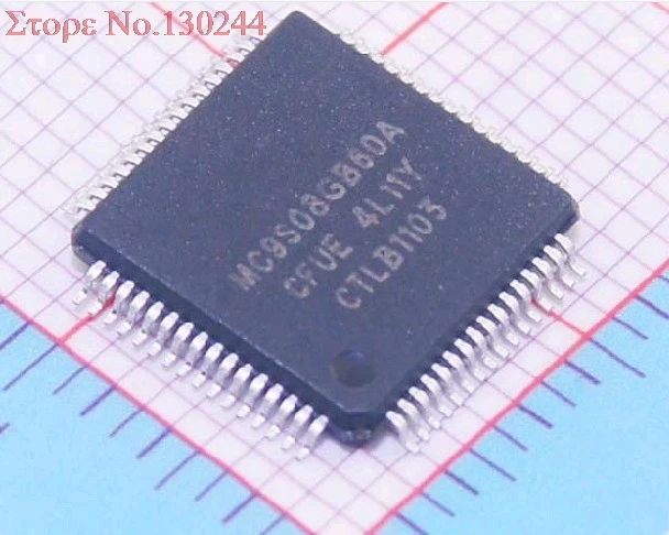 

1pcs/lot MC9S08GB60ACFUE QFP-64 MC9S08GB60A QFP SMD In Stock