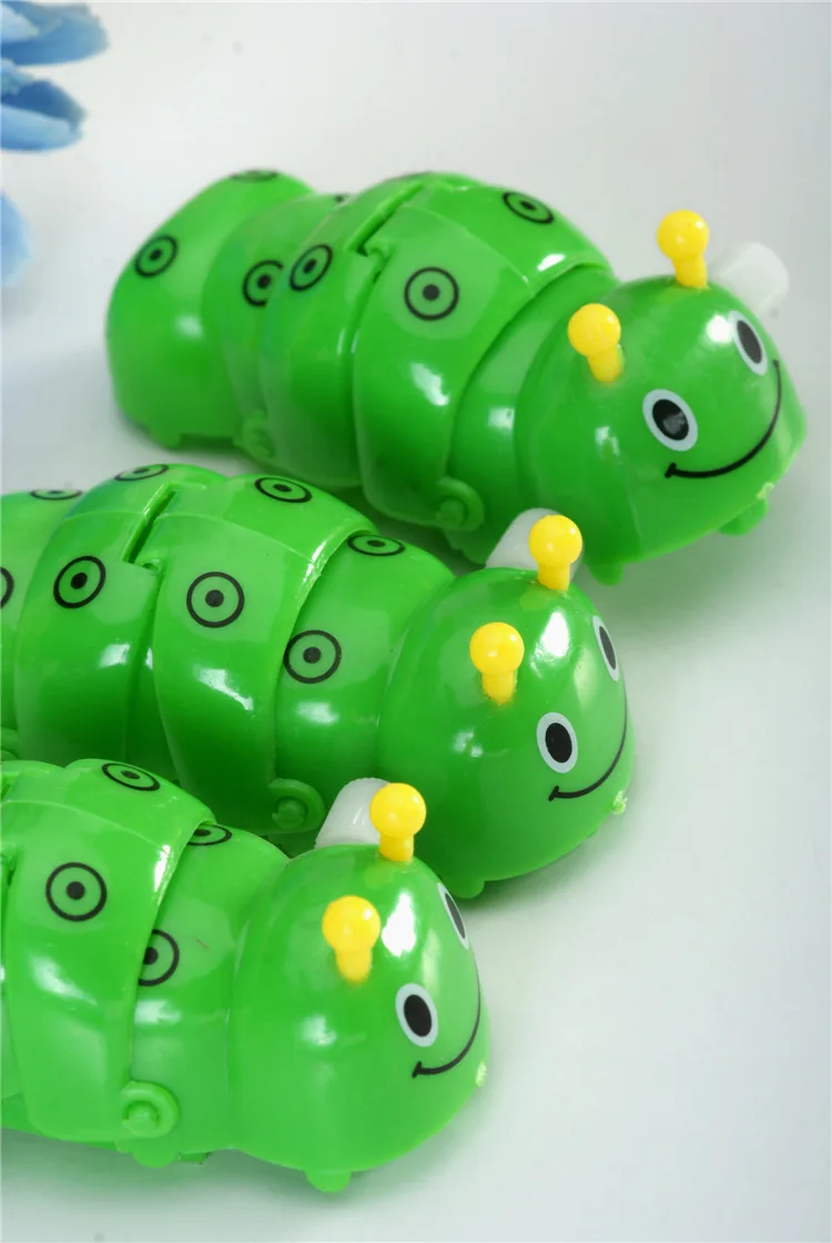 Унисекс пластиковые игрушки латта оловянная игрушка новые милые детские забавные весенние заводные игрушки для гусеницы заводное животное червь