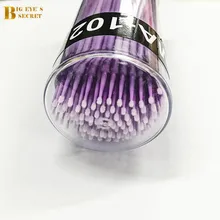 Большой Глаз секрет Портативный одноразовые ватным тампоном 3 цвета клей для наращивания ресниц Удаление Придерживайтесь ватным тампоном макияж инструмент