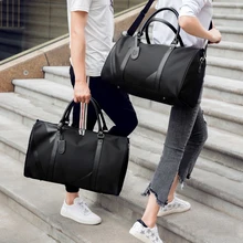 Multifunction Men Business Travel Bags Waterproof Nylon Travel Duffle Male Handbags Large Capacity Overnight Tote Crossbody Bag