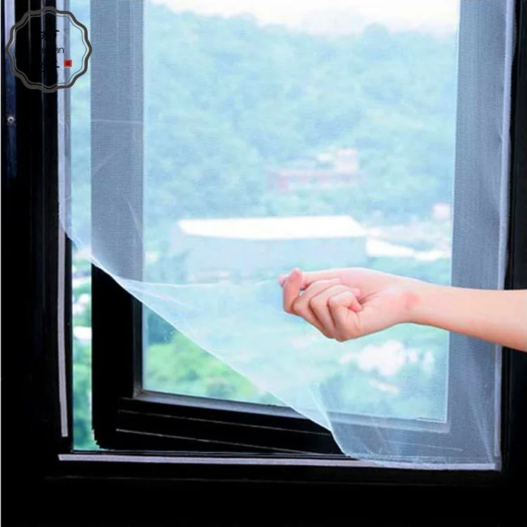 2018 Hot Sale 1.5*1.3M DIY Anti-mosquito Net Self-adhesive Flyscreen Curtain Insect Screen Mosquito Bug Mesh Window F2168 | Дом и сад
