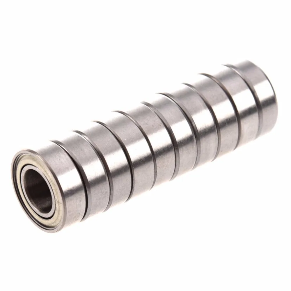 

SZ Hot 10 Pcs 6900Z 8 x 19 x 6mm Single Row Sealed Deep Groove Ball Bearings