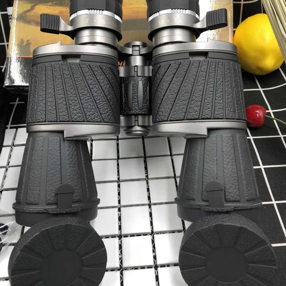10X50 HD عالية تعمل بالطاقة مجهر BAK4 بريزم للطي مناظير للسفر الحفل في الهواء الطلق الصيد تلسكوب 10X50 HD عالية تعمل بالطاقة مجهر BAK4 بريزم للطي مناظير للسفر الحفل في الهواء الطلق الصيد تلسكوب