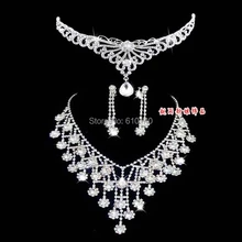 Корейская версия из трех частей свадебный тиара свадебная диадема ювелирные изделия