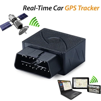 

Mini GPS Locator Satellite Tracking Tracker GPS Tracker for Real-Time Vehicle Mounted OBD Antitheft Alarm Installation Free