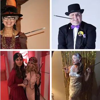 

Funny Toys Novelty Giant Plastic Cigarette Holder Costume 1920s Party Favors Accessory