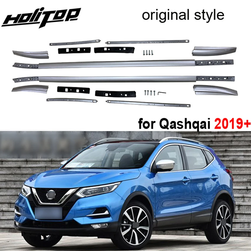 

Hottest luggage bar roof rack roof rail for Nissan QASHQAI 2019+,7075 aluminum alloy,by ISO9001 factory,Asia free shipping.