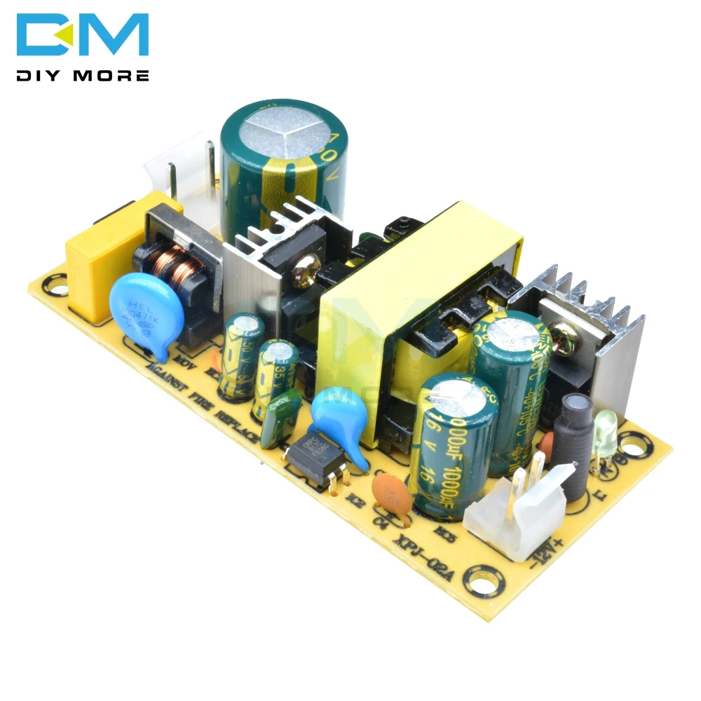 AC DC 12V3A 24V1.5A 36W импульсный источник питания с чистой схемой от 220 В до 12 24 плата для