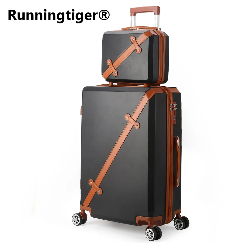 

Travel suitcase 24/28 inch Woman Business trolley case Travel spinner Rolling luggage travel bags Man 20inch Boarding box/case