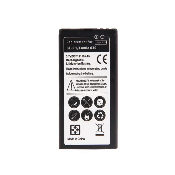 

Ciszean 1x 2150mAh High Capacity BL-5H Rechargeable Li-ion Replacement Battery For Nokia Lumia 630 636 638 635
