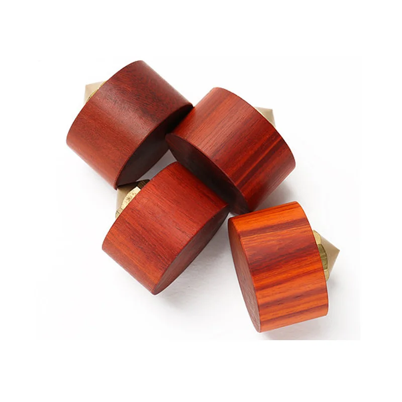 Large adjustable redwood sandalwood large speaker amplifier foot shock feet 43mm self-adhesive type9