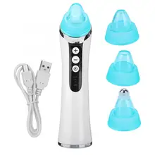 Очиститель пор электрическое удаление акне чёрных точек инструмент лицевой очистка пор инструмент пылесос очиститель пор