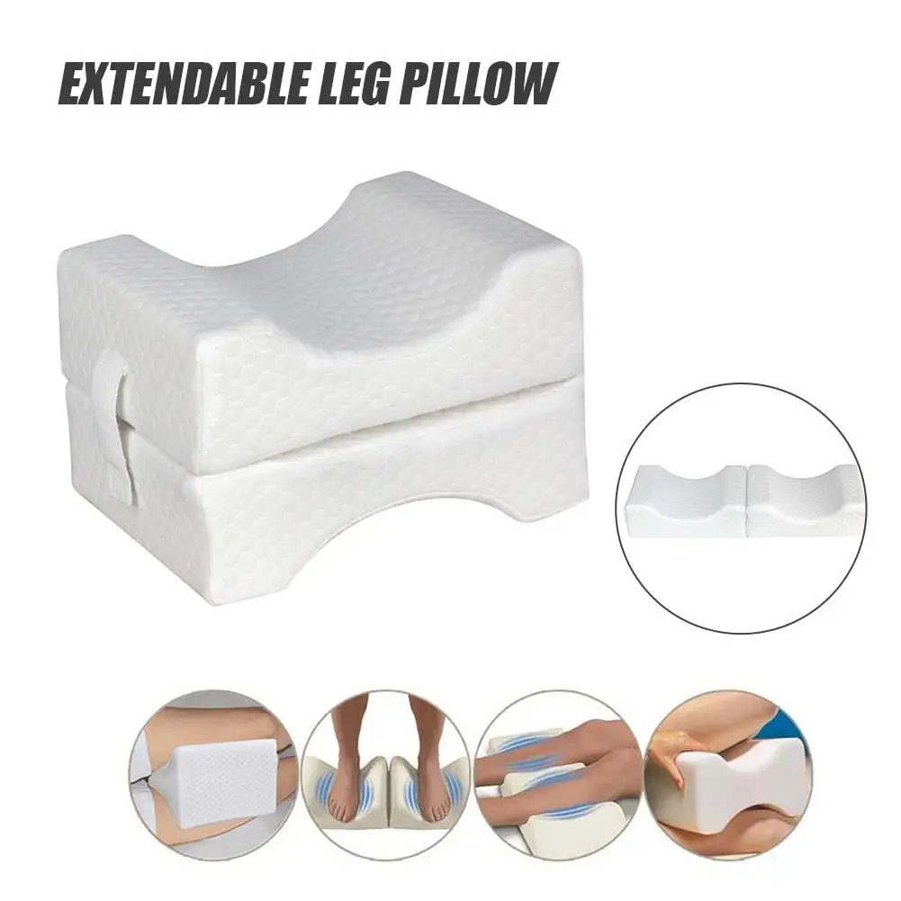 Новая Складная Ножка Подушка до колена Memory Foam для беременных ног хлопок Sciatica облегчение боли в спине многофункциональная подушка для ног