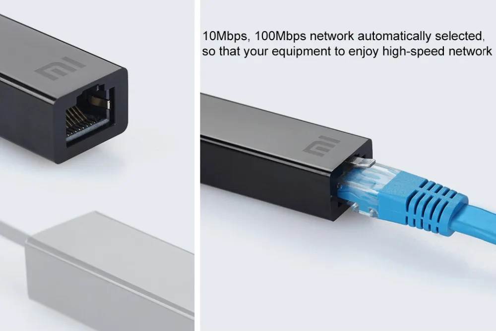 Original Xiaomi USB External Fast Ethernet Card Mi USB2.0 To Ethernet Cable LAN Adapter 10100Mbps Network Cards For Laptop  (3)