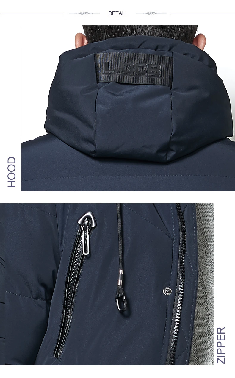 MuLS 48-56 Parka Down Men 2019 Winter Warm Thick Cotton Jacket Coat Men Fleece Hooded Jackets Thermal Waterbreak Outerwear -40'C 05