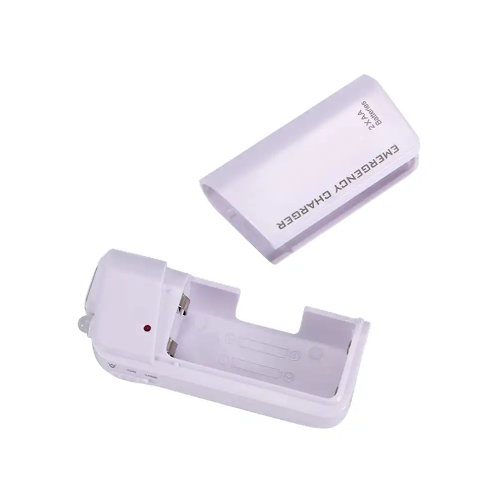 1pcs Universal Portable Usb Emergency 2 Aa Battery Extender Charger Power Bank Supply Box For Mobile Phone Mp3 Mp4 8 3 3 2 1cm Chargers Aliexpress