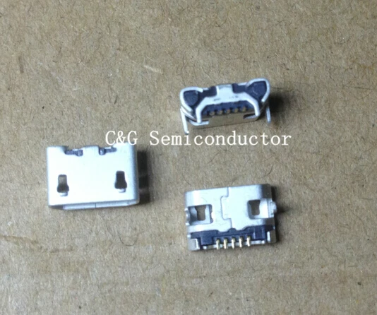 

50pcs SMD MICRO MINI USB 5 Pin 5pin Female connector