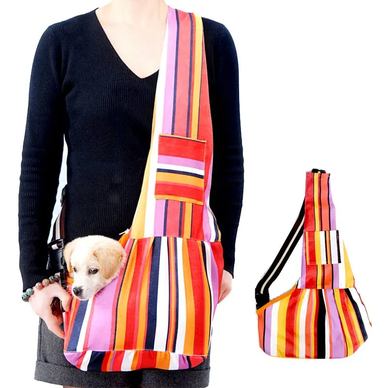

Pet Carrier Bag Oxford Cloth Dog Cat Carrier Single Shoulder Bag Black Cat Dog Carrier