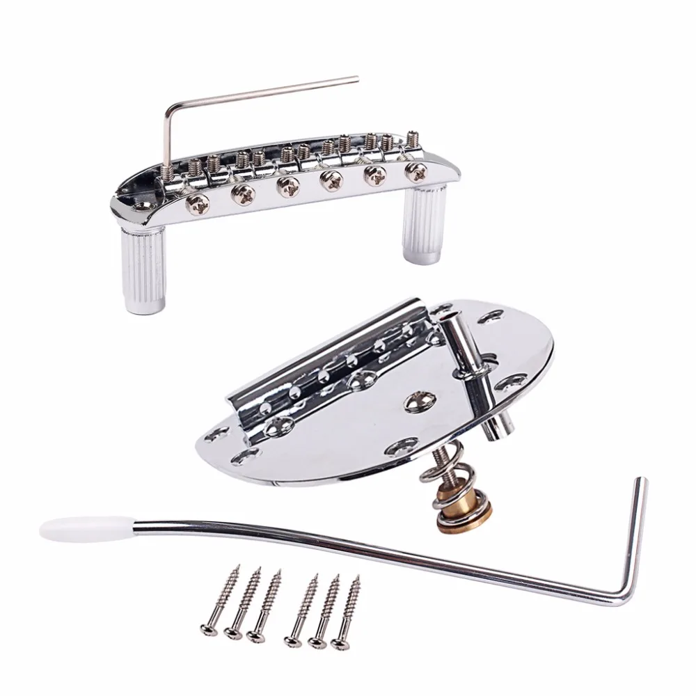 Гитарная система Tremolo мостовая задняя часть для JP Musta Jazzmast Jagu FD Мехико