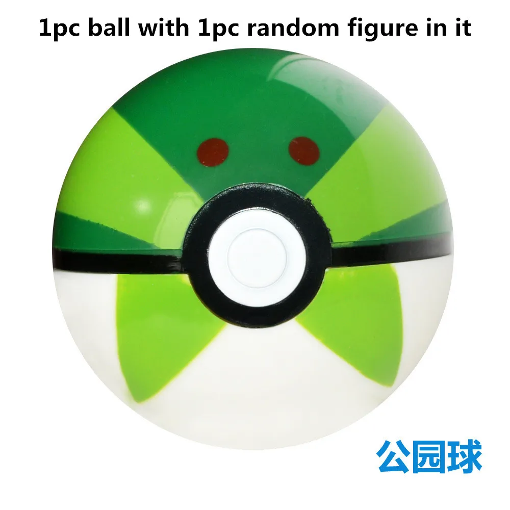 Высокое качество 7 см Pet Elf Ball Pokemones pokebball с 2,5-3 см фигурками игрушки могут мечта мебель для спальни для детей подарок - Цвет: G-2 2.5-3cm figure