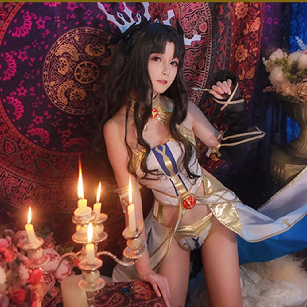 VEVEFHAUNG FGO Fate/большой заказ Archer Tohsaka Rin Ishtar Godness Tosaka женское платье карнавальный