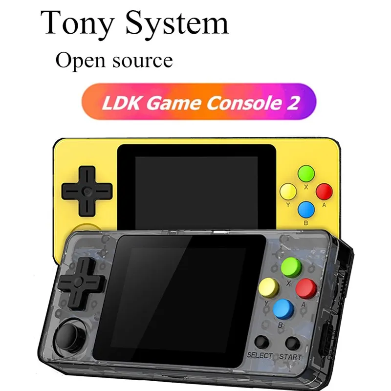 

LDK video game console OPEN SOURCE CoolBaby Mini Retro Handheld Game players portable Console HD Retro Mini consola boy tetris
