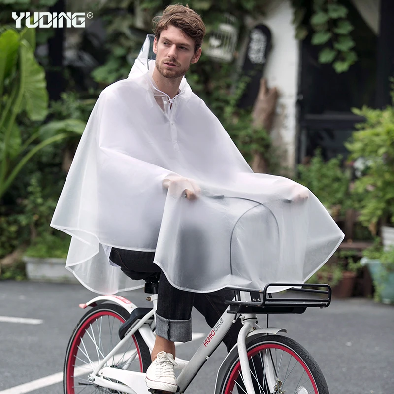 Men Women Fashion Bicycle Raincoats Handbag Impermeable Cycling Poncho Outdoor