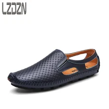 Летние кожаные сандалии для отдыха для мужчин среднего возраста; Летняя обувь без шнурков; дышащая обувь для отдыха