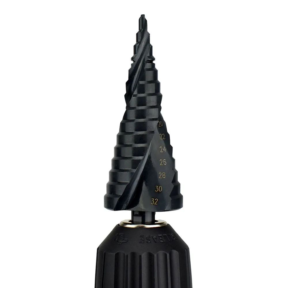 4-32MM 3PCS HSS cobalt step Drills with Nitrogen High Speed Steel Spiral for Metal Cone Drill Bit Set Triangle Shank Hole Cutter 4-32MM 3PCS HSS cobalt step Drills with Nitrogen High Speed Steel Spiral for Metal Cone Drill Bit Set Triangle Shank Hole Cutter
