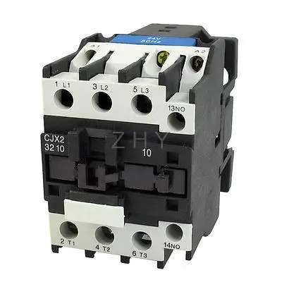 

CJX2-3210 660V 50A 15KW 3 Poles 3P NO DIN Rail AC Contactor 24V Coil