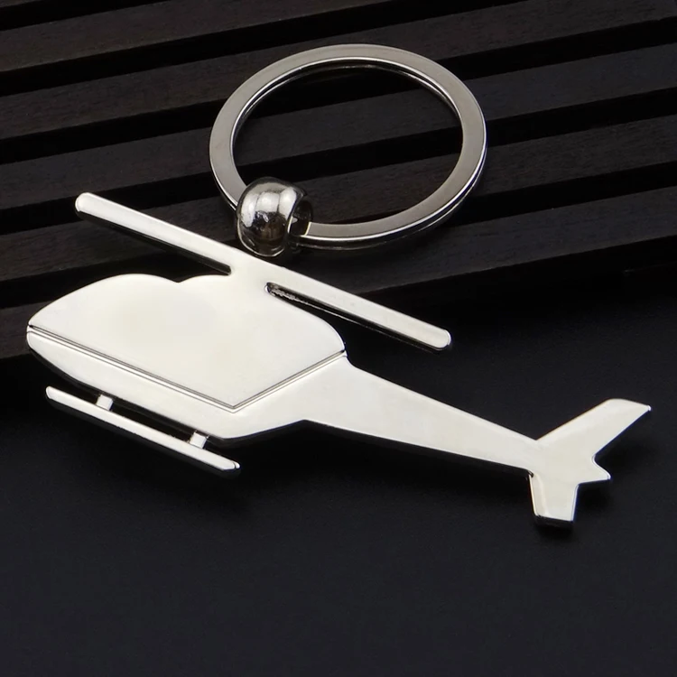 Брелок для ключей в виде вертолета из нержавеющей стали|steel key ring|stainless steel ringkey ring |