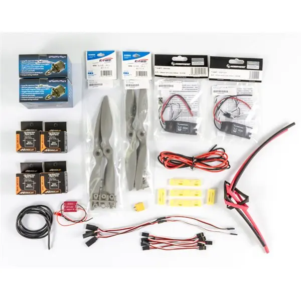 Power Combo for MyTwinDream 1800mm FPV Plane for your easy build including the motors ESCs Propellers