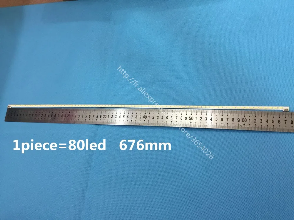 

LTA550HQ22 550HQ20 HQ16 LED strip LJ64-03515A STS550A66_80LED_rev0.1_111117 1piece 80LED 676mm