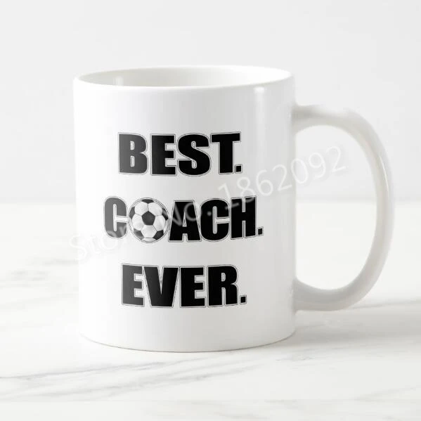 Novelty Soccer Gifts Best Soccer Coach Ever Coffee Mug Football Beer