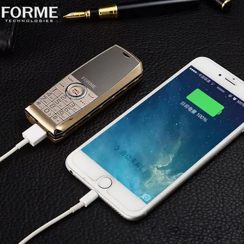 

Power Bank Mobile Phone!!! Original FORME D20 Dual Sim bluetooth unlocked mobile phone Super Mini than stone v3 no.1 a9