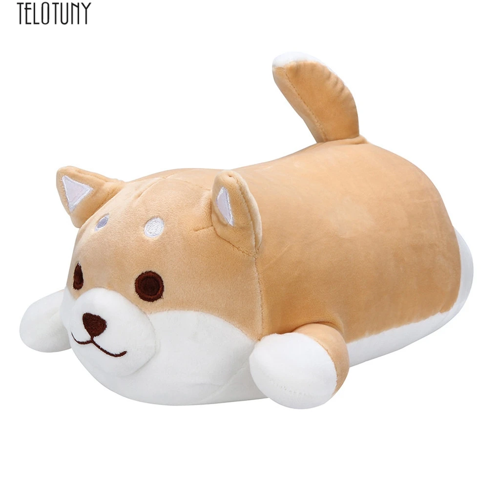 Us 1499 44 Offtelotuny 55 Cm Height Stuffed Baby Filled Dolls Anime Shiba Inu Plush Soft Pillow Doll Cartoon Doggo Cute Shiba Soft Toy Z0109 In