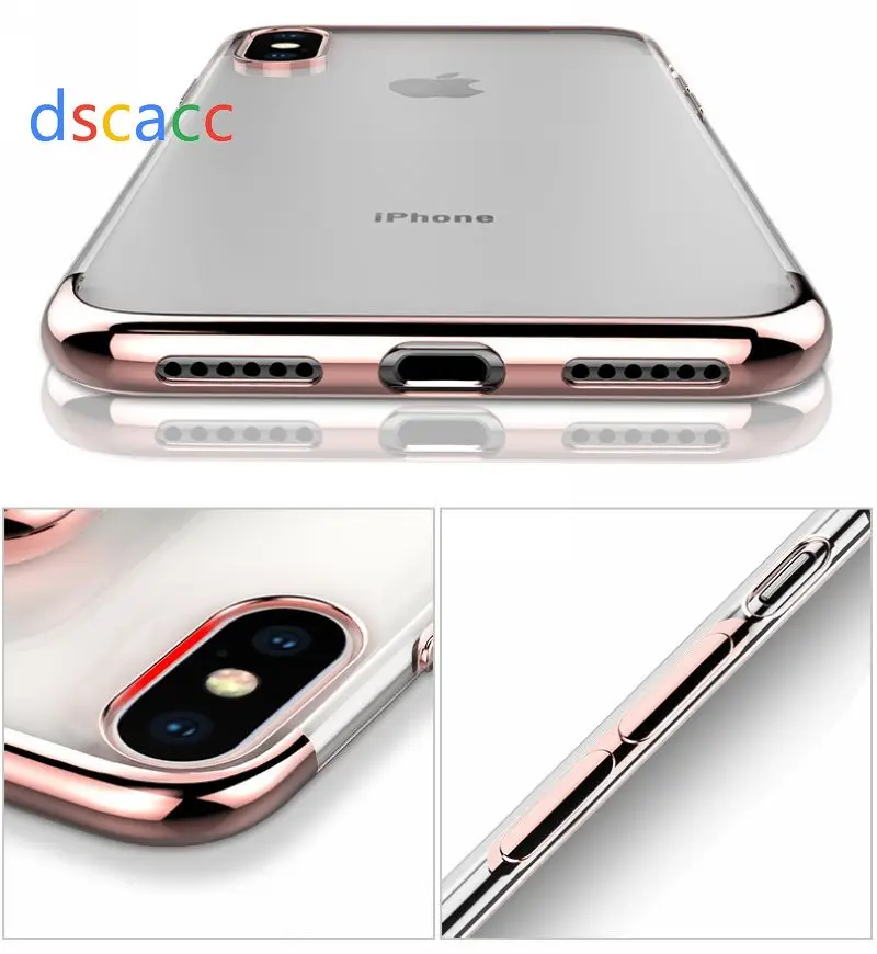 iphone X Samsung Oppo VIVO Ultra thin Plating (7)