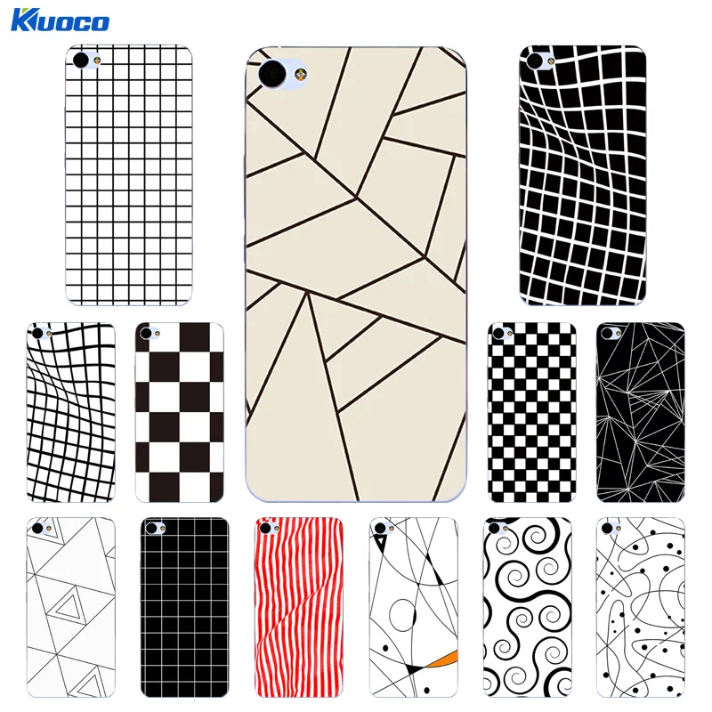 

DIY Phone Case for Meizu M1 M2 M6 Note 5.5 Inch Shell for Meizu M3 / M3S Mini Fundas for Meizu U20 Cover TPU Geometry Striped