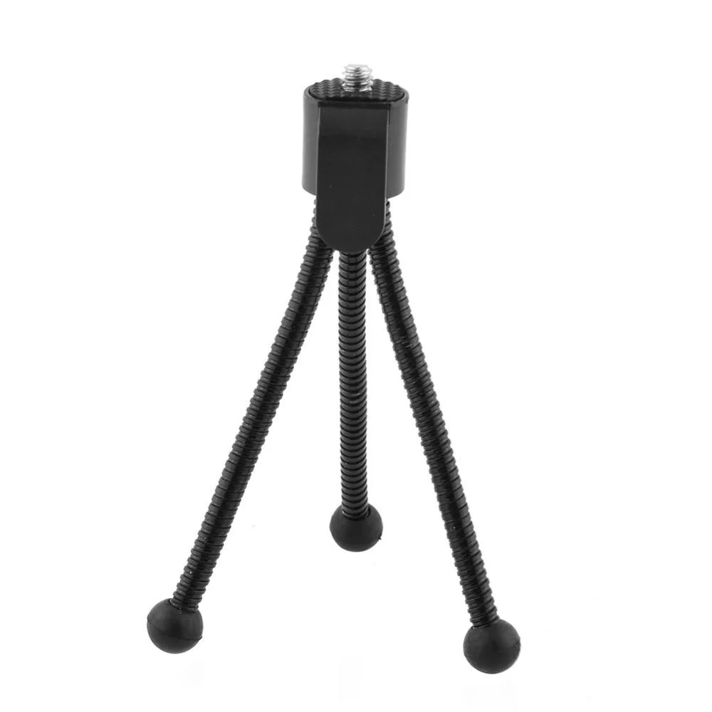 High quality Black Mini Tripod Mount Flexible Holder for Action Cam Car