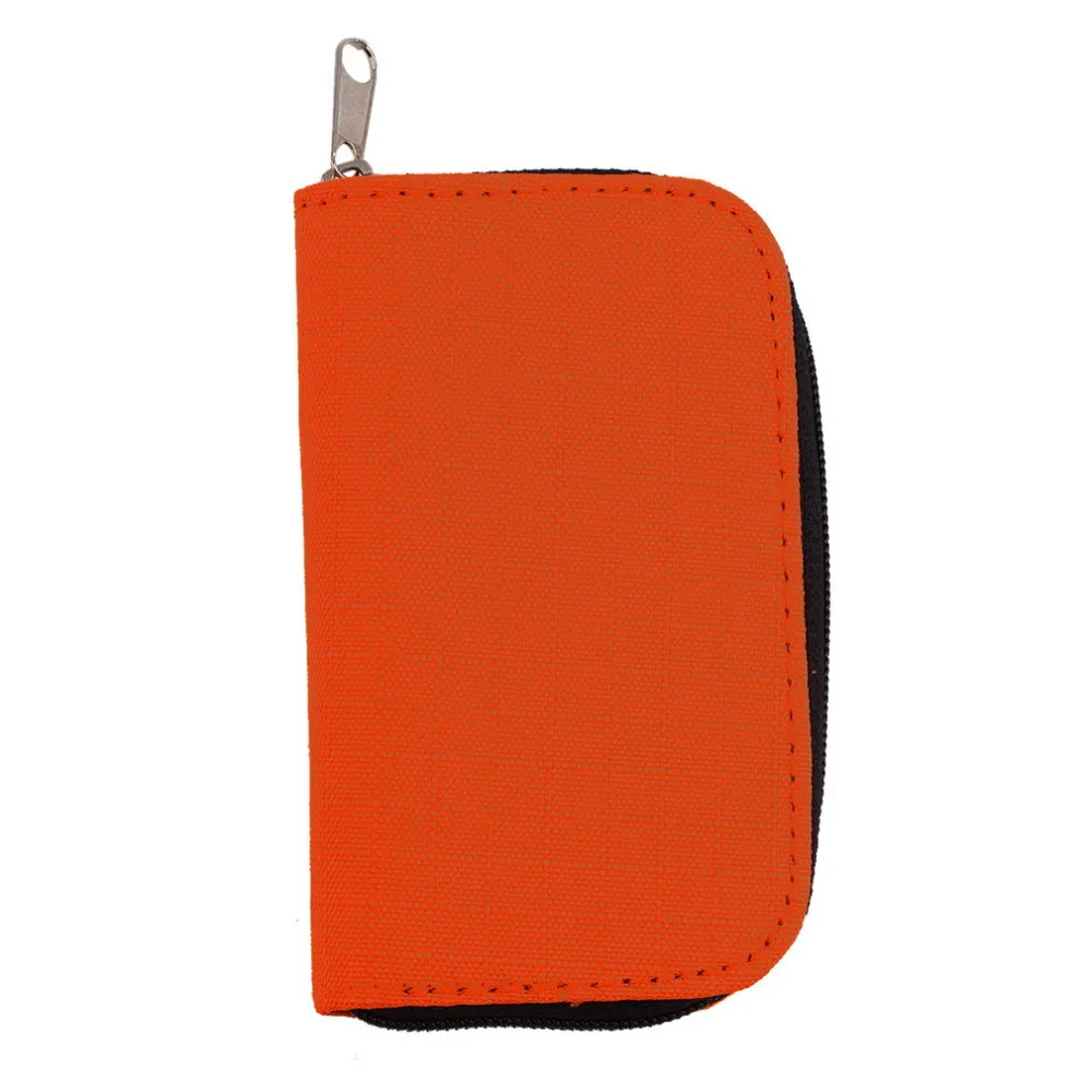 Оранжевый SD SDHC MMC CF Micro SD карт памяти для хранения Чехол держатель для карт чехол бумажник Высокое качество