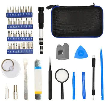 

61 In 1 Precision Screwdriver Set Torx Bit Sets Magnetic Disassemble Repair Tools Kit For Phone Laptop Watch Hand Tools