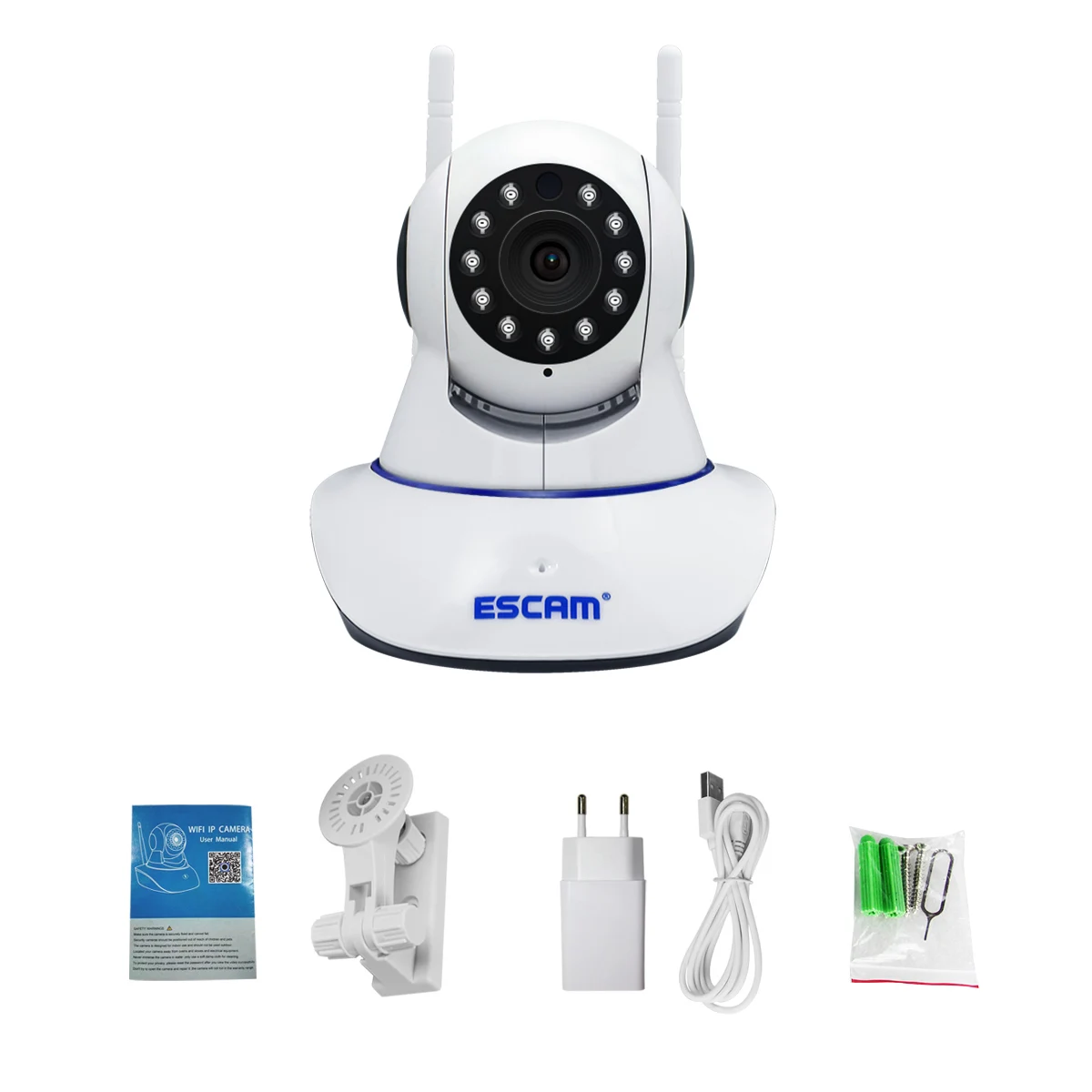 2MP 1080 P Senza Fili del IP di WIFI Della Macchina Fotografica A Due Vie Citofono Baby Monitor