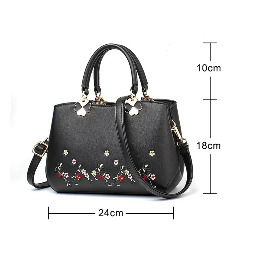 New High Quality Fashion Handbags Women Messenger Bags Leather New High Quality Fashion Handbags Women Messenger Bags Leather Shoulder Bag Classic Luxury Famous Brand With Embroidery In From
