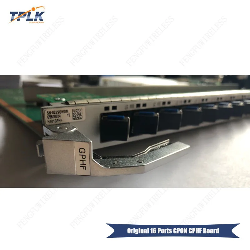 

Hua wei 100% Original 16 ports H901 GPHF GPON Board Advanced GPON OLT Interface Card with 16 C+ SFP for MA5800 X15 X17 X7 OLT