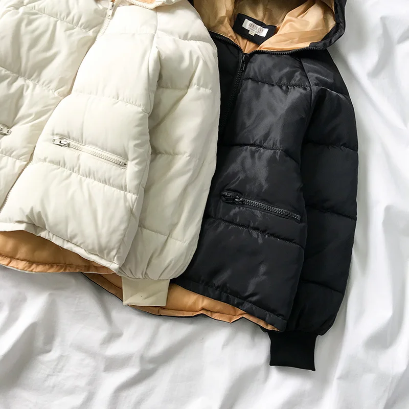 Chaquetas mujer invierno 2018 осень зима harajuku пуховик Женская хлопковая стеганая куртка с