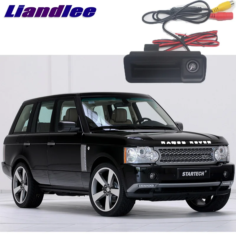LiandLee Автомобильная камера заднего вида с ручкой багажника для парковки Land Rover Range