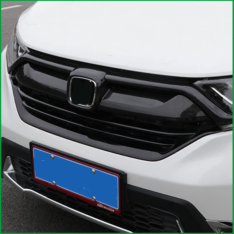 Автомобильный Стайлинг ABS передняя решетка крышка Накладка для Honda CRV CR V 2017 2018